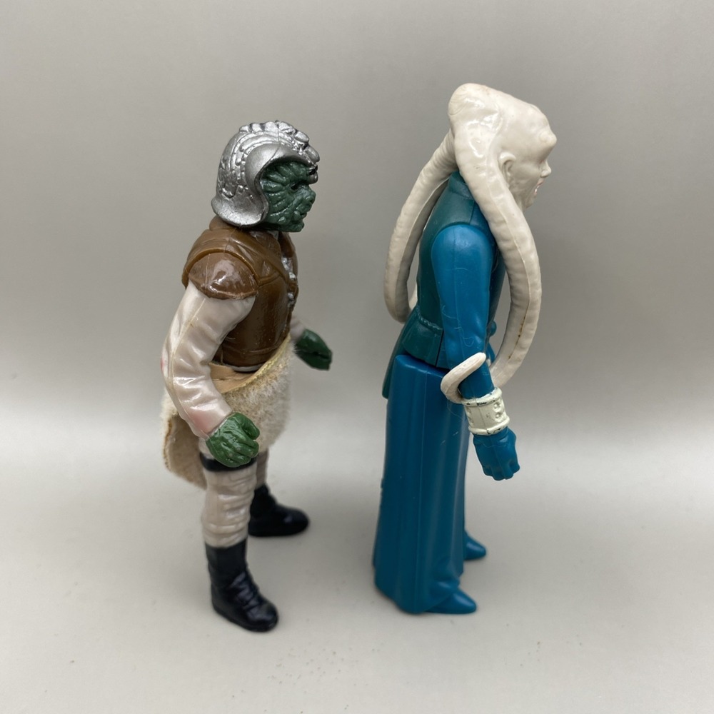 Vintage Star Wars Klaatu and Bib Fortuna ROTJ Loose 1983 Kenner - Picture 3 of 6